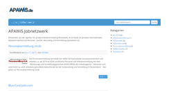 Desktop Screenshot of apawis.de